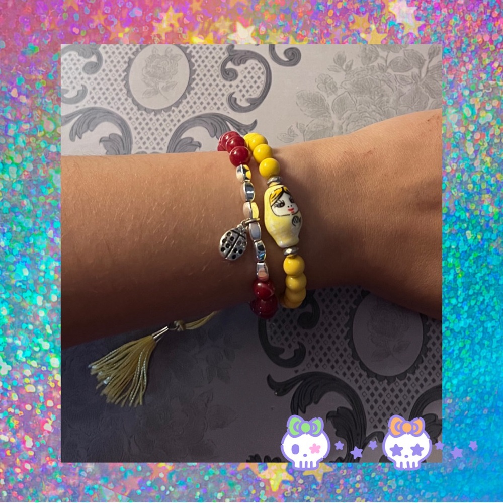 💀 Beaded bracelets - Picture 1 of 1